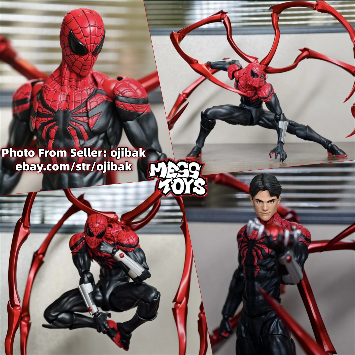 Mess Toys Superior Spider-Man Doctor Octopus 6in Action Figure