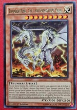 1x Yu-Gi-Oh! Thunder King, The Lightningstrike Kaiju - SHVI-EN087 - Rare -1st-NM