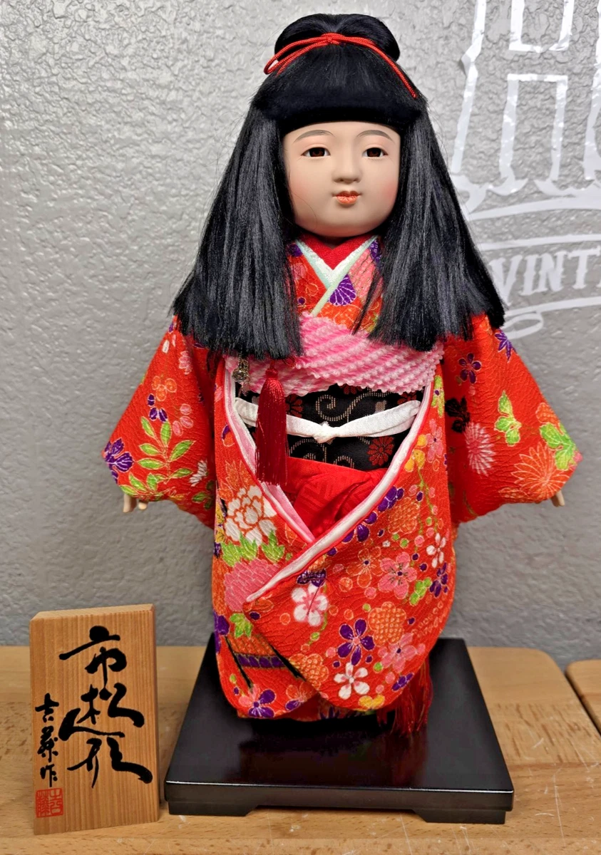Silk & Fabric Antique Japanese Dolls for sale | eBay