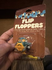 VINTAGE 1978 Tomy - Flip Floppers No 2519 - Wind Up Crazy Plane - New On Card