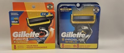 2 Pack - Gillette Fusion ProShield Men's Razor Blade Refills - 16 Total