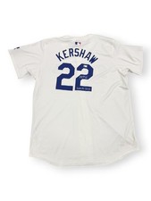Clayton Kershaw Signed Autographed Authentic Jersey 
