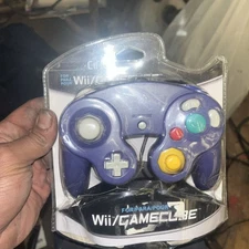 Cirka Purple Indigo Controller Gamepad for Nintendo GameCube