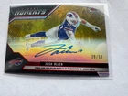 2025 Topps Finest Moments Josh Allen #FMA-JA Buffalo Bills Auto Gold /50
