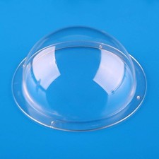 Trolleyshop Diameter 3.94 inch/100MM w/ 4 Holes Acrylic Dome Flange Transpare...