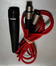 Shure SM57 Dynamic Cardioid Instrument Microphone w/ XLR Cable Tested Working