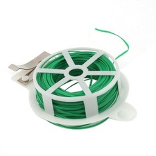 30Meters 98Feet Twist Tie Reel Plant Tie-Line Spool Green