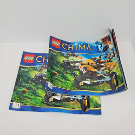 Lego Chima #70005  Laval's Royal Fighter with figures and Manuals