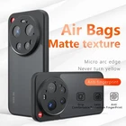 For Xiaomi 17 Ultra, Shockproof Hybrid Translucent Acrylic Matte Cover Case