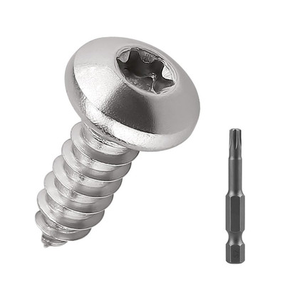 #14 X 3/4'' Torx Pan Head Sheet Metal Screws, 304 Stainless Steel 18-8 Self Tappi