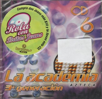 Varios Artistas and Azteca Music C, La Academia 3a Generacion CD 6, audioCD