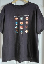 sz Large mens t shirt Y2K super Mario Fungus Among Us vtg Mushrooms Shroom l 1up