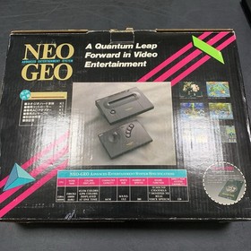 Neo Geo AES Console Complete In Box with Original Manual