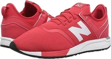 NEW BALANCE 247 LOW MRL247DI TRAINERS SNEAKERS MEN SHOES RED/WHITE SIZE 10.5 NEW