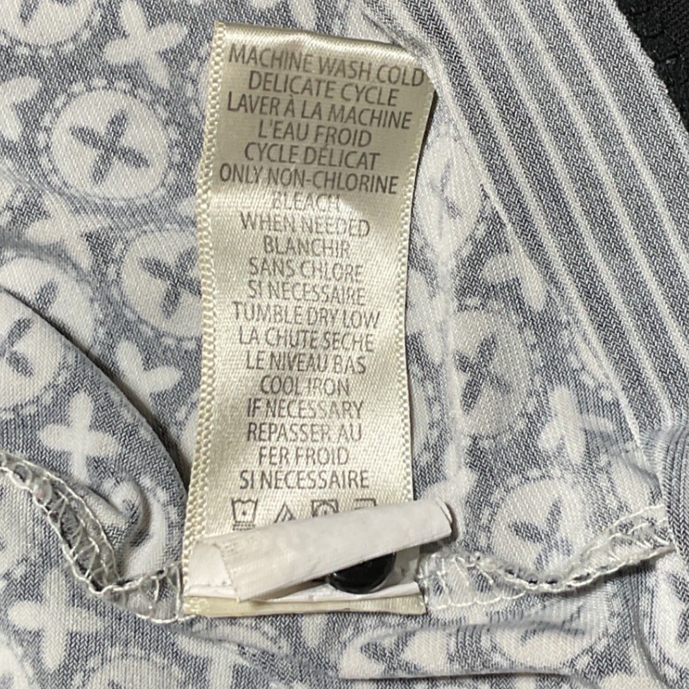 MAX STUDIO Geometric Print Button Front Shirt Dre… - image 7