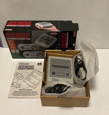 Super Nintendo SNES Classic Mini Konsole + 2 Controller - in OVP