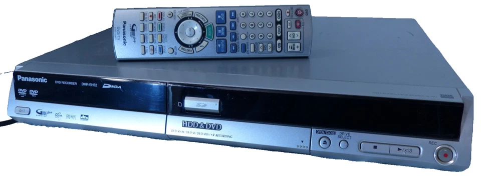 Panasonic DMR-EH52 DVD-Recorder mit 160 GB HDD – mit Fernbedienung
