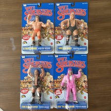 WWE LJN Series 2 Complete Set.  Superstars - Warrior, Ventura Bundy & Stone Cold
