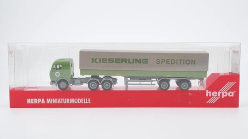 Herpa H0 151535 MB semirremolque Kieserling Spedition | Condition: Gebraucht