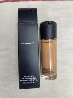 MAC Matchmaster SPF15 Foundation #6.0 - Size 35mL / 1.2 Oz. New In Box