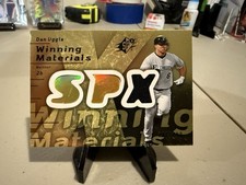 2007 SPx Dan Uggla Winning Materials Gold Jersey /199 WM-DU Florida Marlins