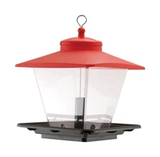 Audubon NA6228 4-Ports Wild Bird Plastic Cafe Bird Feeder 7 lbs.