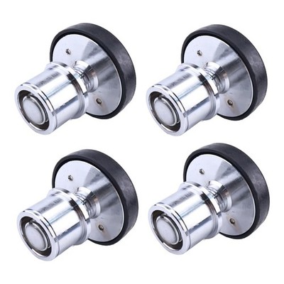 4Pcs 60mm Auto Car Lift Telescopic Round Tray Rubber Pads Peg Screw-up Pads C...