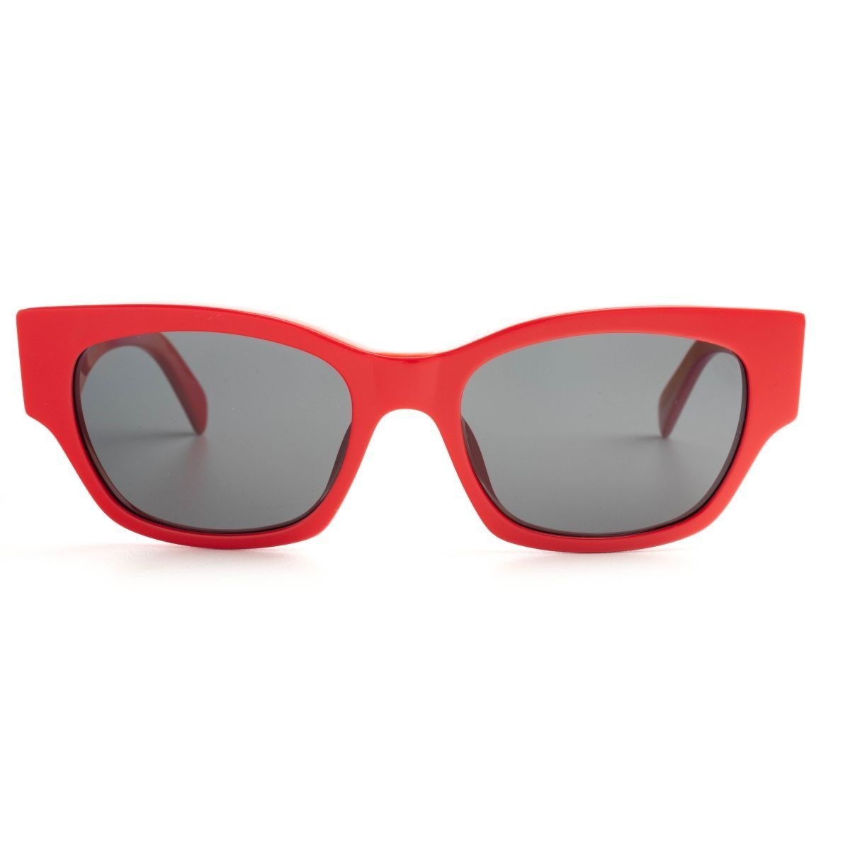 希少　レアなCELINE レッド カチューシャ NEW CELINE CL40197U 66A SHINY RED/SMOKE AUTHENTIC SUNGLASSES 54-18