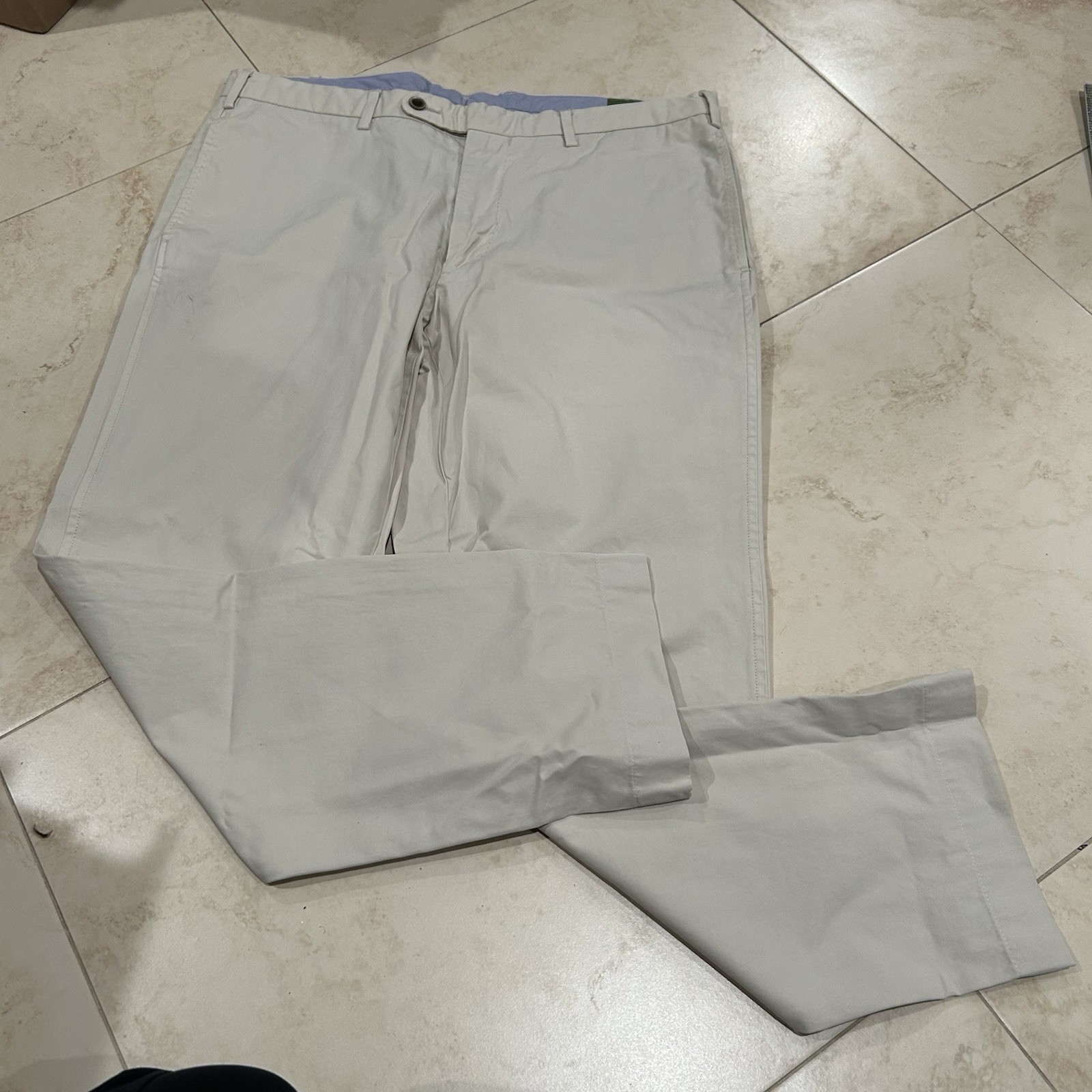 SiD MASHBURN  Cotton Pants Khaki Straight 5 Pocket size 38x30 ITALY