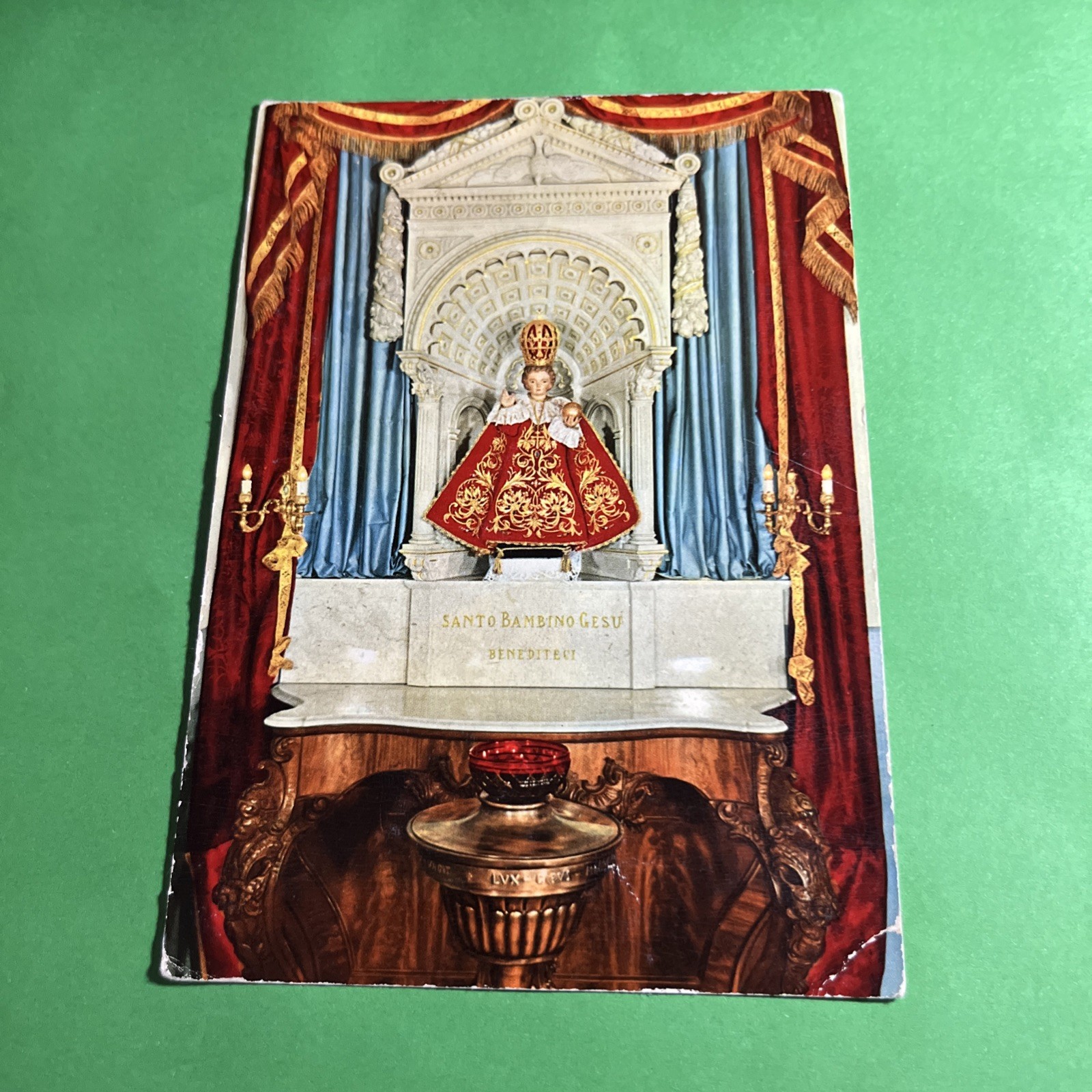 CARTOLINA A COLORI COLLEZIONE SANTUARIO S. BAMBINO ARENZANO - NON VIAGGIATA