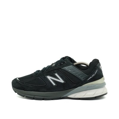 New Balance Damen 990v5 Schuh Schwarz Wildleder Atmungsaktiv Sneaker EU 40.5