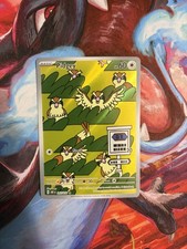 Pidgey 207/197 SV03: Obsidian Flames Holo Illustration Rare NM on eBay