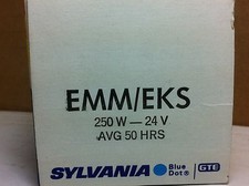 Sylvania Blue Dot EMM/EKS Projector Lamp Projection Bulb 124V 250W