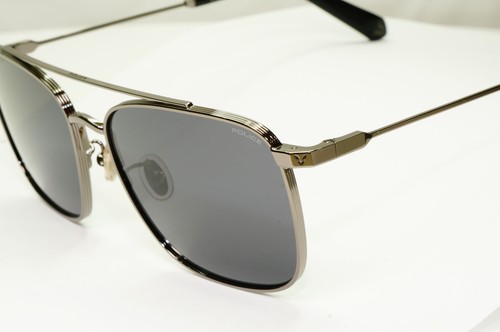 Police Lewis Hamilton F1 Sunglasses Gunmetal Ruthenium Grey SPL B28 COL 0568 - 第 8/12 張圖片