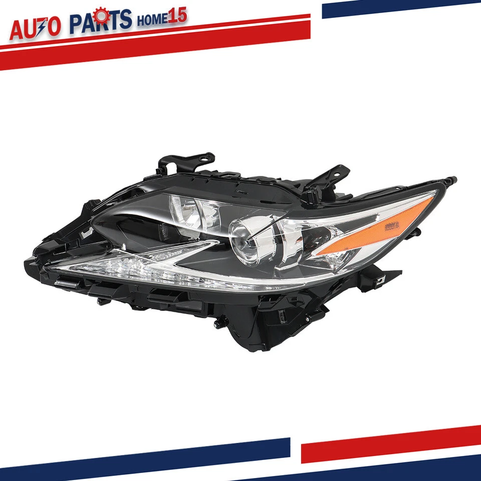 Headlight For 2016-2018 Lexus ES350 ES300H Halogen LED DRL Projector Driver Side Foto 4 de 4