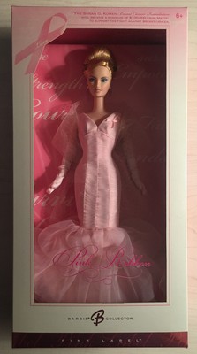 pink ribbon barbie