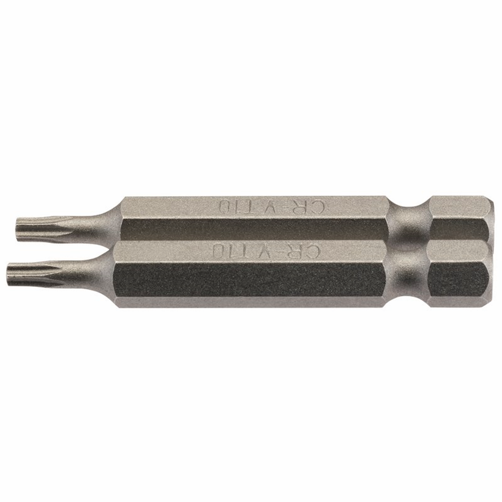 Draper 2PC 50MM T10 S/D BIT 66486 1/4"" hex. Draper TX-STARÂ® E Shank Insert Bits