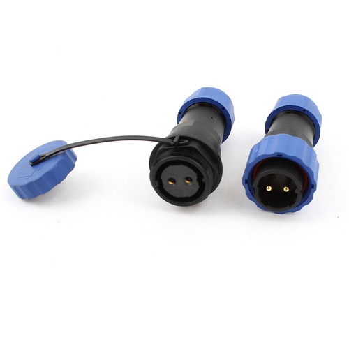 Connecteur Aviation étanche IP67 SP13 4 Broches - Plastique, Laiton - Pour éclairage - 7