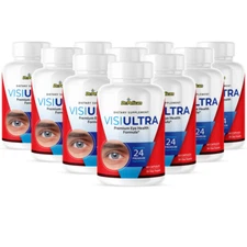Visiultra- Eye Support- 10 Bottles- 600 Capsules