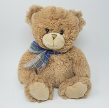 16" FIRST  MAIN  1796 DEAN BROWN / TAN TEDDY BEAR STUFFED ANIMAL PLUSH TOY