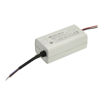 LED-Netzteil 15V 800mA 12 Watt IP42 APV-12E-15 MW Mean Well