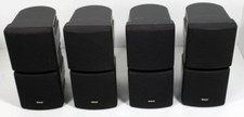 4 RCA Radio Shack 40-5025 Doppio Cubo Girevole 2 VIE ALTOPARLANTI Libreria o Montaggio