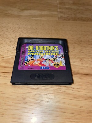 Dr. Robotnik's Mean Bean Machine (SEGA Game Gear) Authentic Cart Only