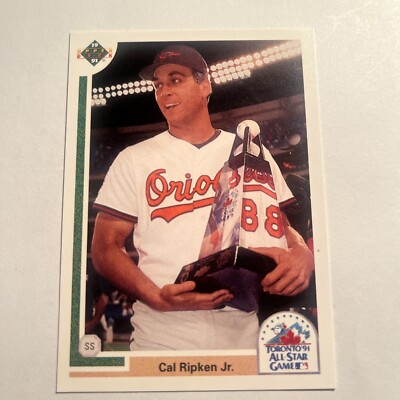 1991 Upper Deck Final Edition Cal Ripken Jr #85F Baltimore Orioles NM-MINT 