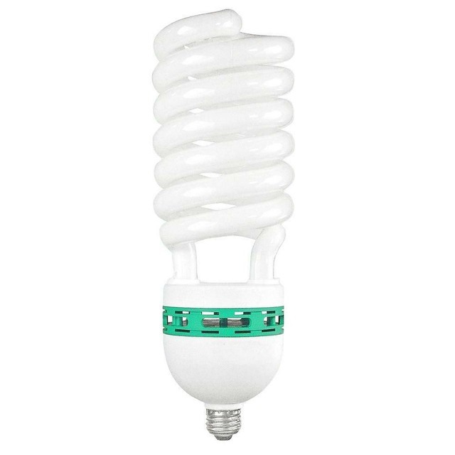 CFL Light Bulb Medium Base Spiral 105Watt High Output Daylight Flicker