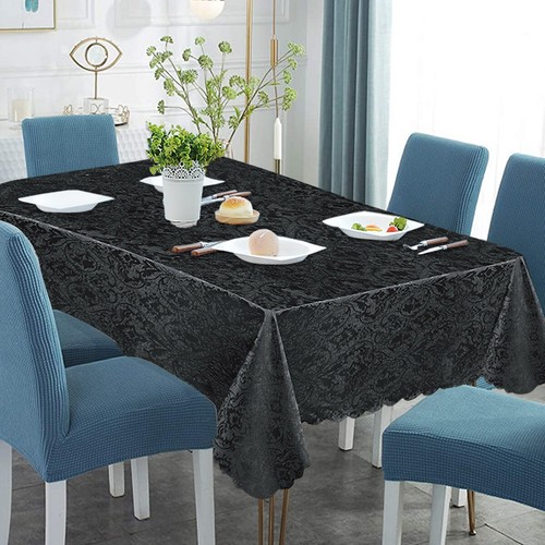Cubierta de mantel limpia para limpiar Jacquard mantel cocina comedor vajilla - Imagen 12 de 25