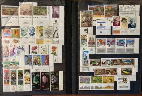 Israel #583//1483 1980-2001 TABS (503) Stkbk/Slipcase, VF-XF MNH (CV $600+) - Picture 4 of 12