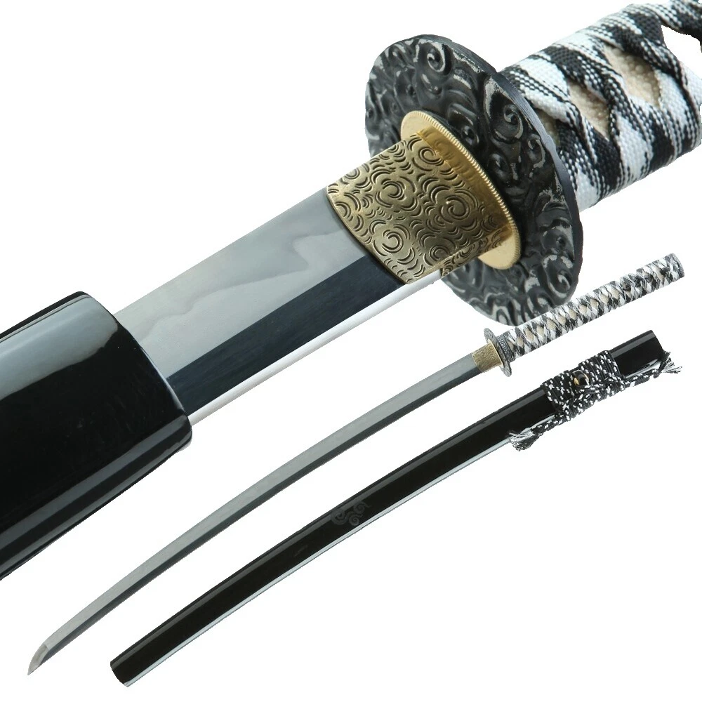 Черные одиночные коллекционные мечи и сабли с деревянной ручкой