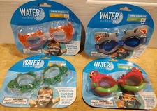 SWIM GOGGLES FOR KIDS - CHOOSE FROM FLAMINGO, SHARK, FLAMINGO, TURTLE OR CRAB
