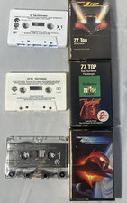 Lot of 3 ZZ Tops Cassettes Eliminator Afterburner Tres Hombres and Fandango
